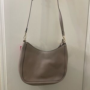 Kate Spade New York Roulette Large Hobo Bag Warm Taupe